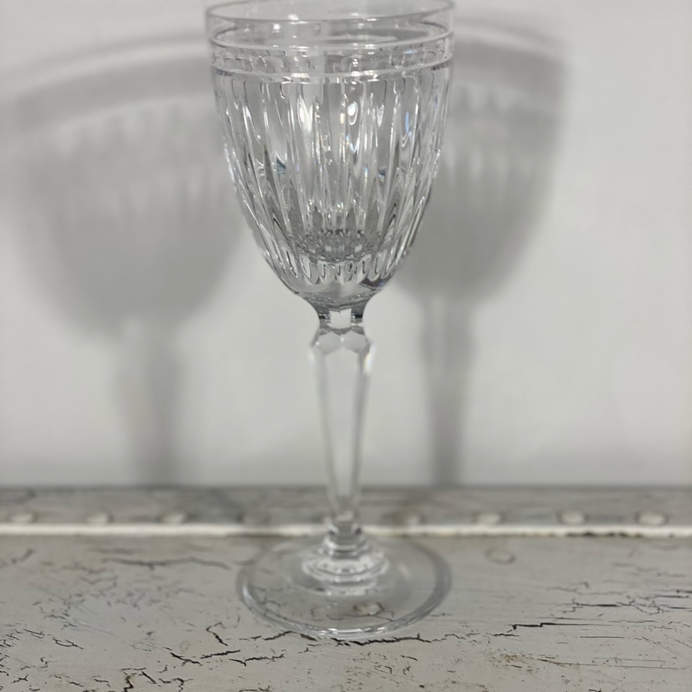 1 Waterford Lead Crystal Hanover Wine Goblet